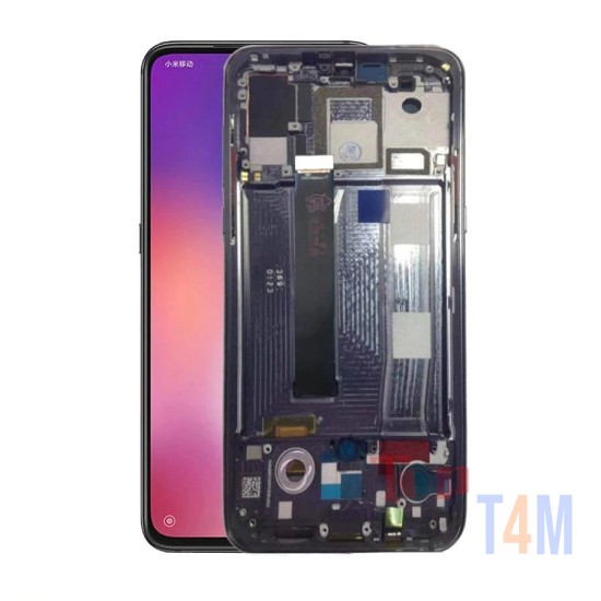 TOUCH+DISPLAY COM FRAME XIAOMI MI 9 6,39" PRETO